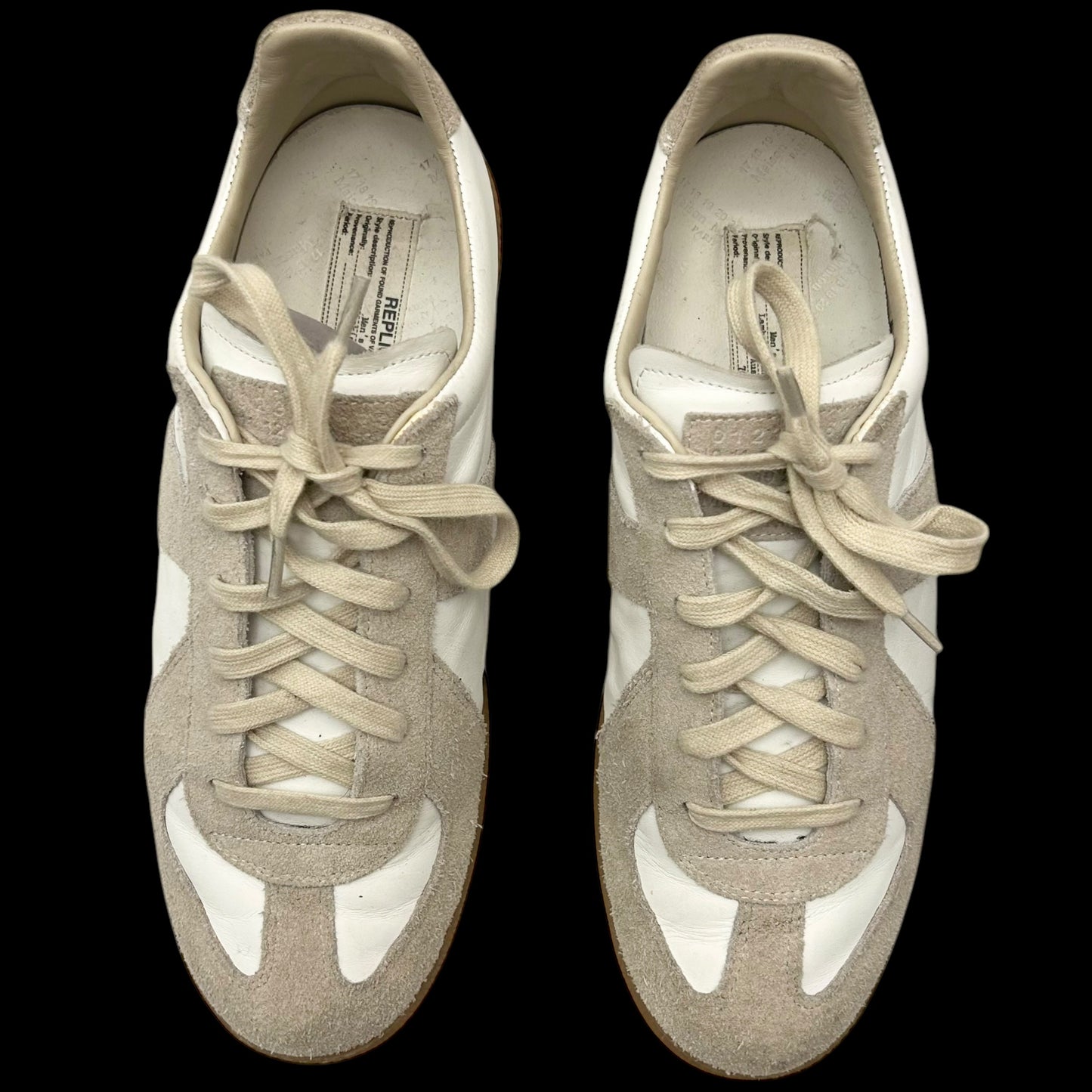 Maison Margiela GAT Replica Trainers White / Grey (EU41)