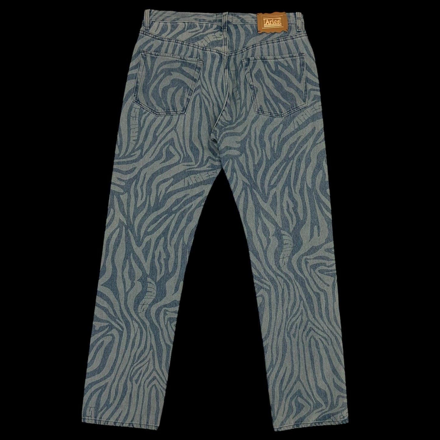 Aries Zebra Print Lilly Jeans