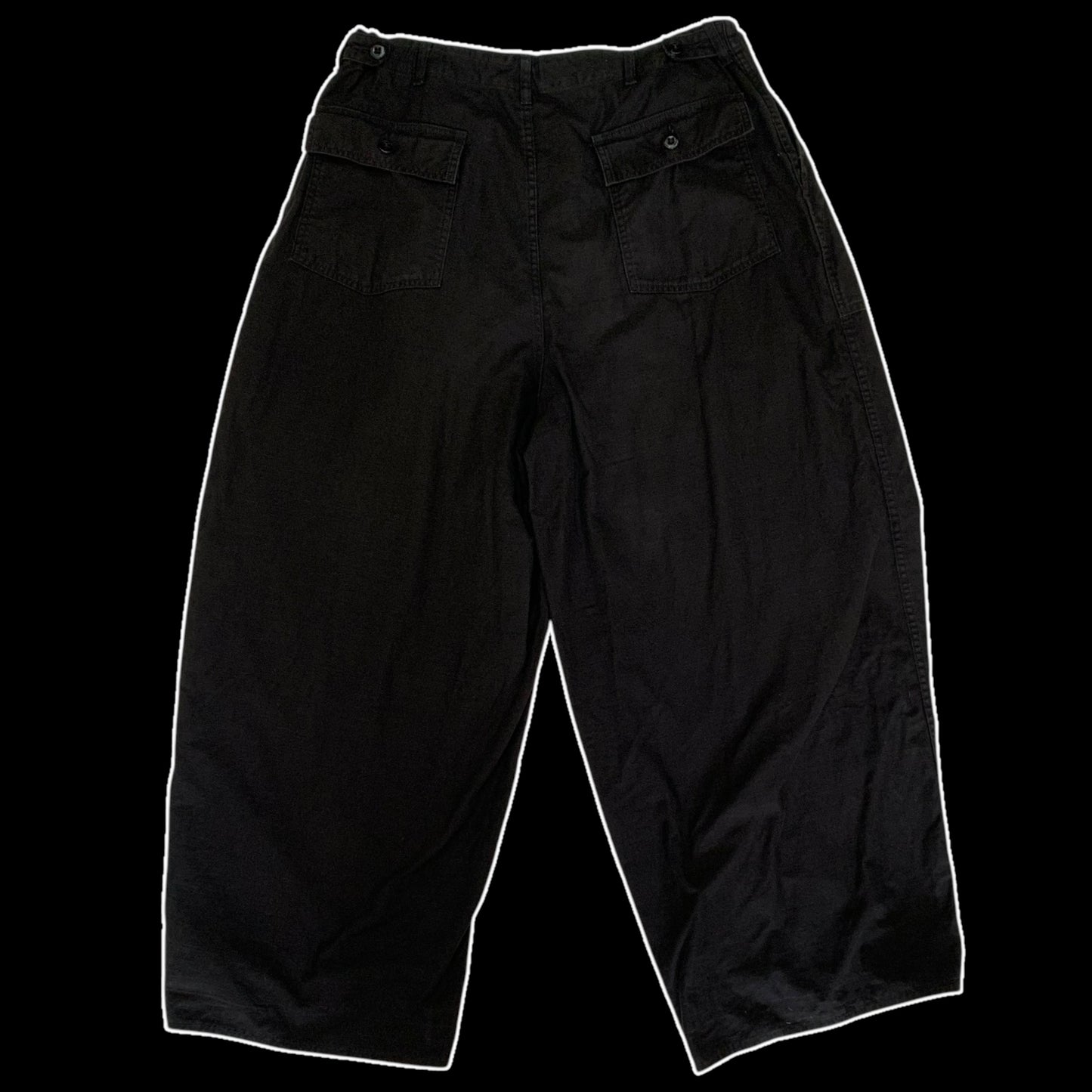 Needles H.D. Fatigue Pants Black (Size XL)