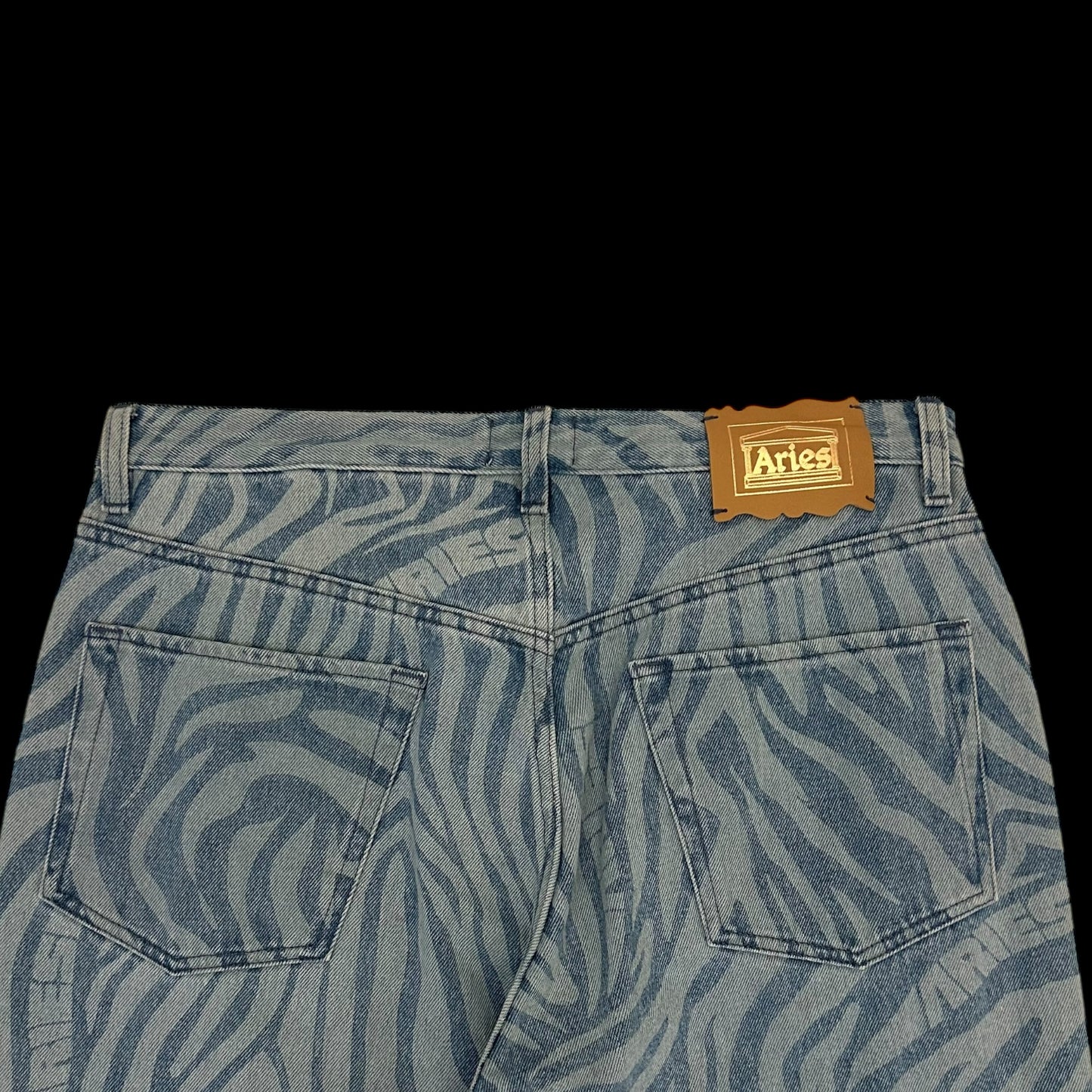 Aries Zebra Print Lilly Jeans