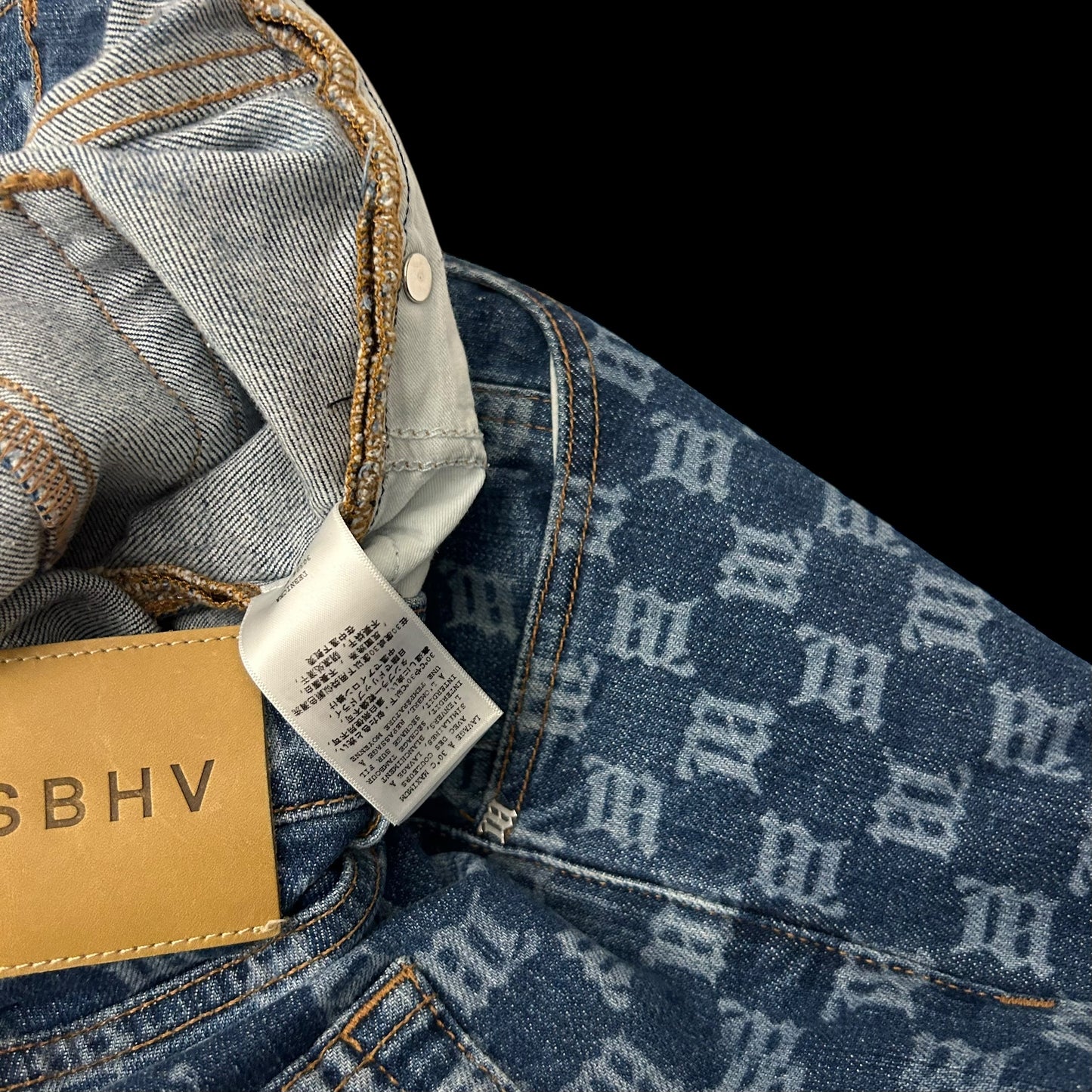 MISBHV Monogram Jeans