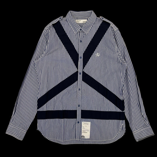 Neighbourhood SS11 Para Long-sleeve Button-Up Shirt (Fits M-L)