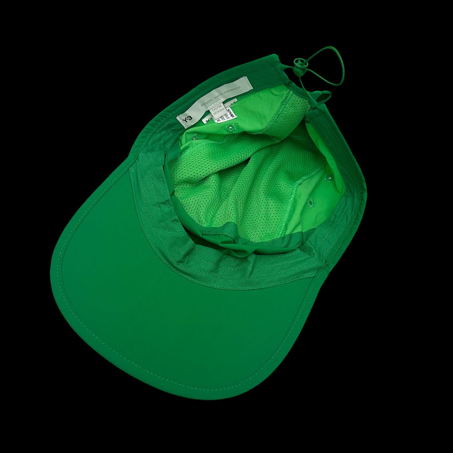 Y-3 Running Cap Green