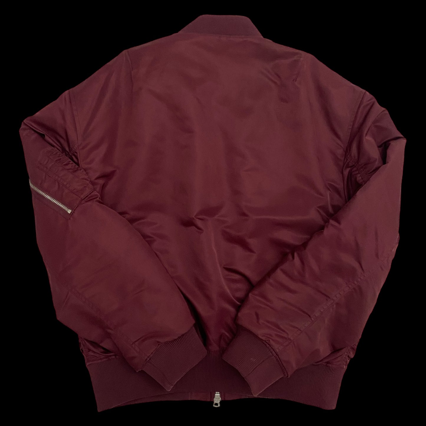 Acne Studios SS18 Makio MA-1 Bomber Jacket Burgundy (Fits L-XL)