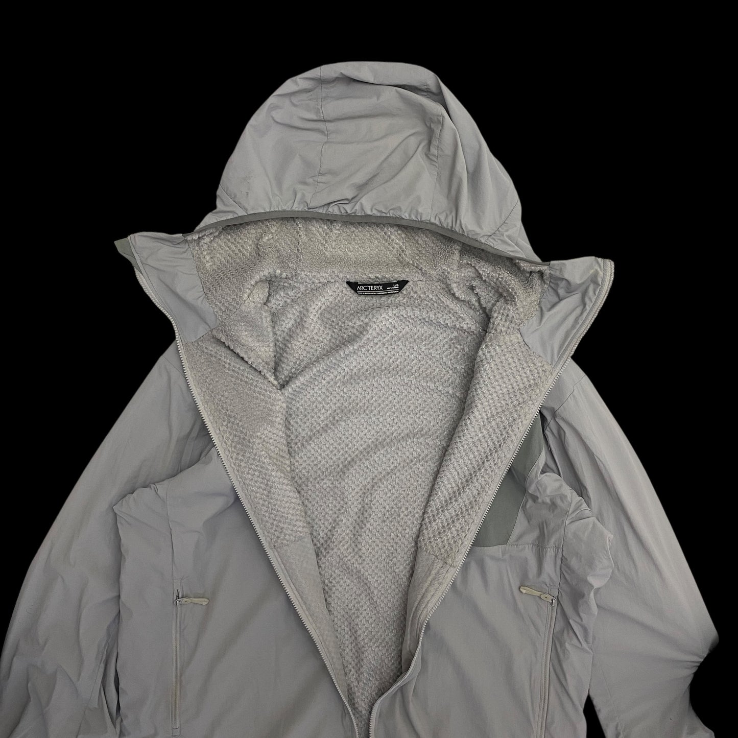 Arc'teryx Proton FL Hooded Jacket ‘Solitude’ Grey (Size L)