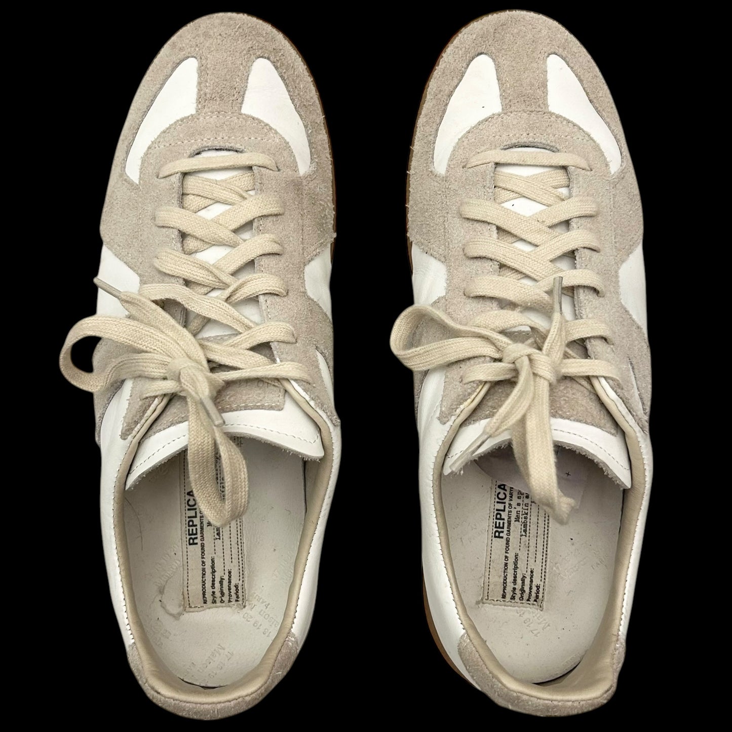 Maison Margiela GAT Replica Trainers White / Grey (EU41)