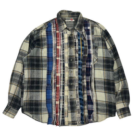 Needles Rebuild Flannel Shirt (Fits M-L)
