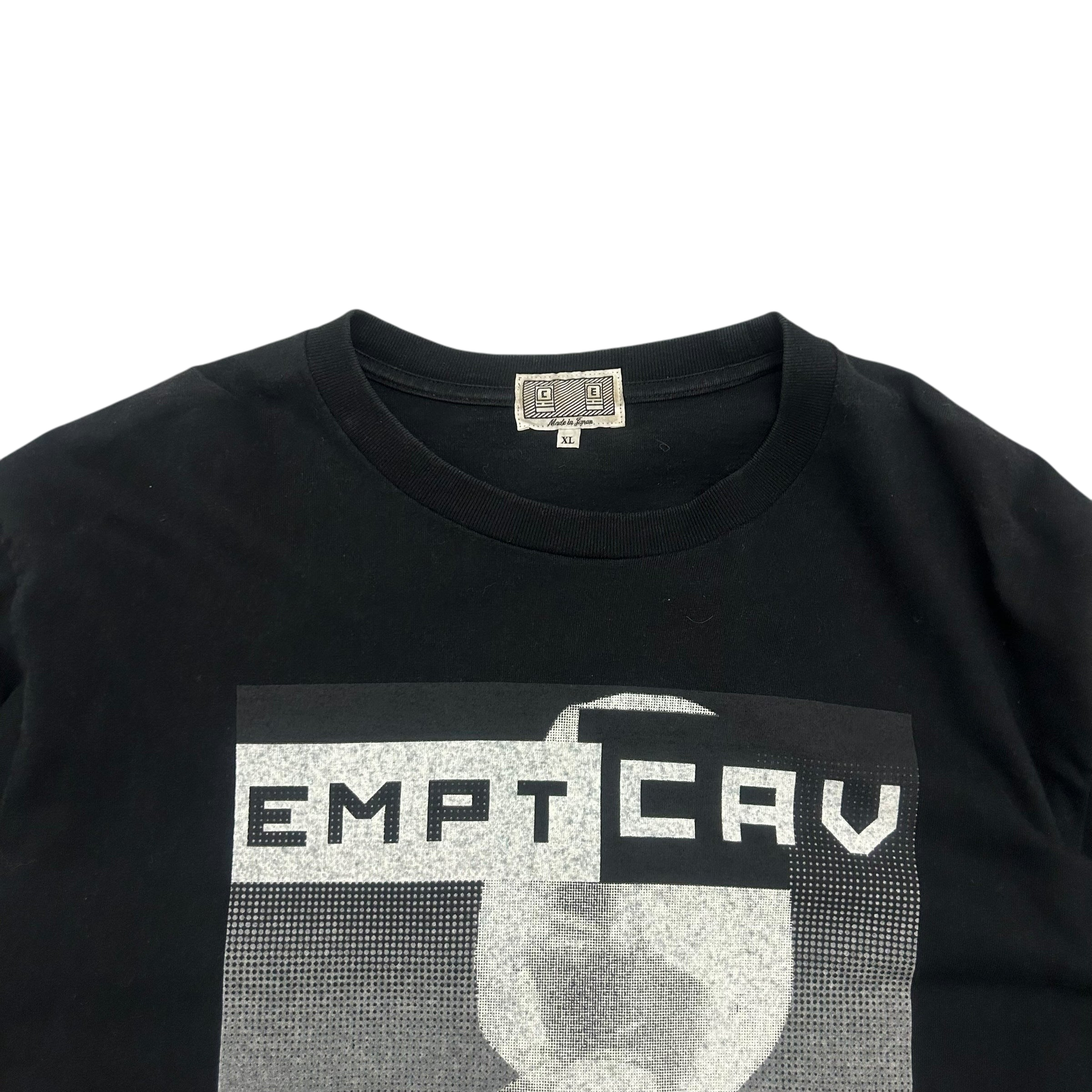 2015 Cav Empt ‘Empt Cav’ Long Sleeve Shirt Black (Size M)