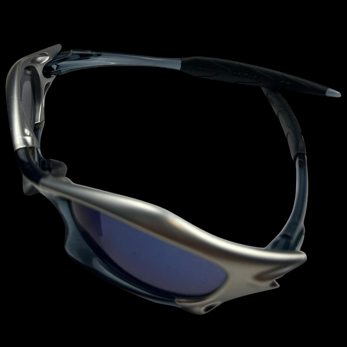 Vintage Oakley Splice Crystal Black (with blue lens)