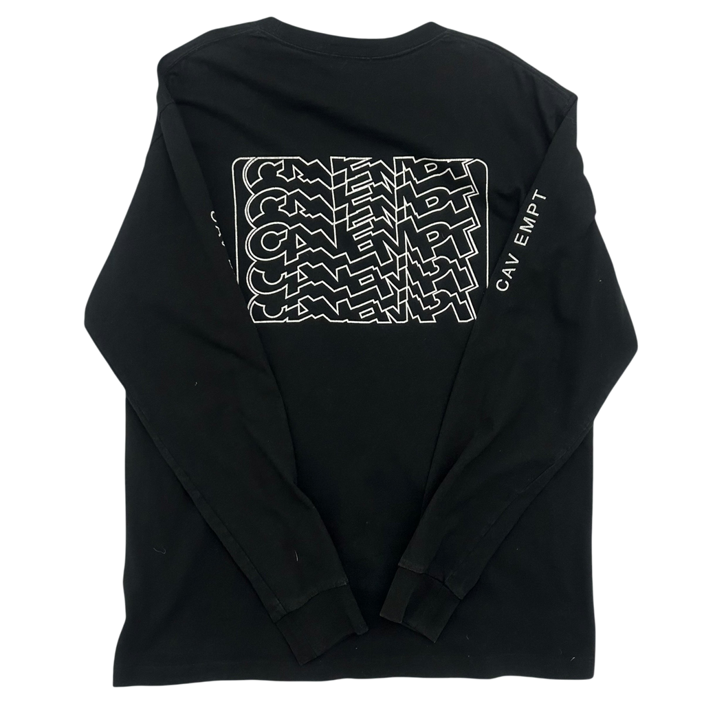 2015 Cav Empt ‘Empt Cav’ Long Sleeve Shirt Black (Size M)