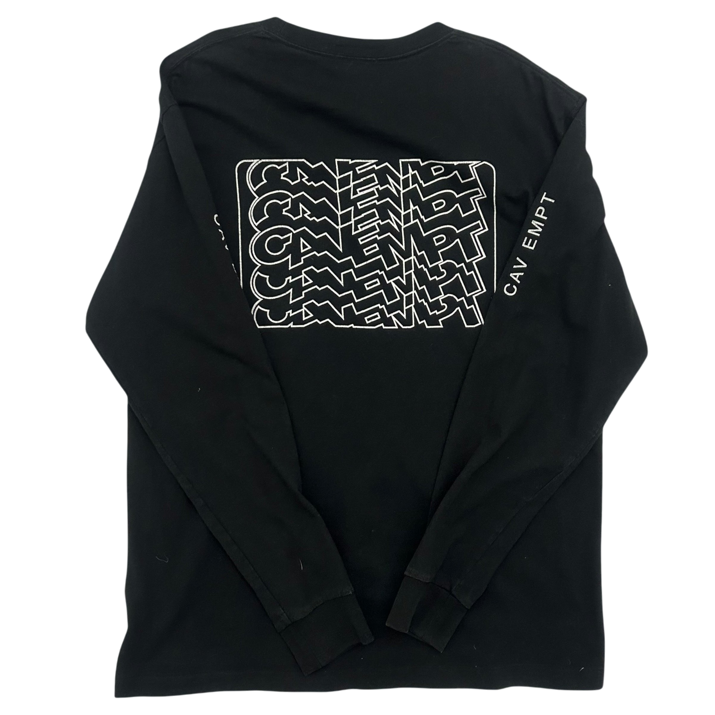 2015 Cav Empt ‘Empt Cav’ Long Sleeve Shirt Black (Size M)