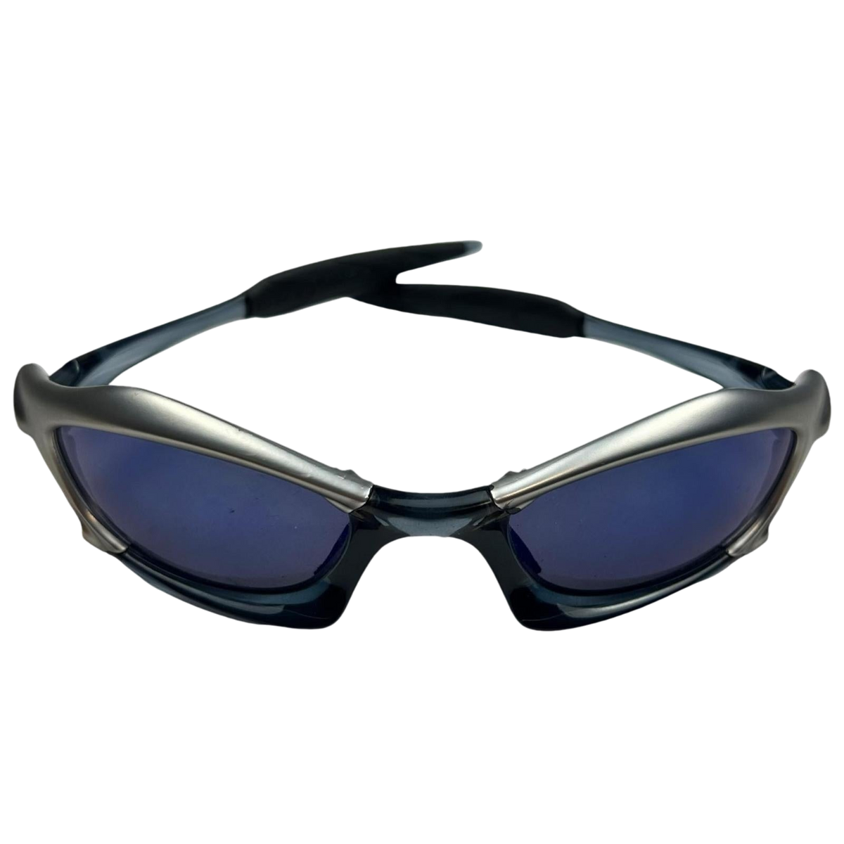 Vintage Oakley Splice Crystal Black (with blue lens) – Zenno Archive Vintage Oakley Splice Crystal Black (with blue lens) – Zenno Archive