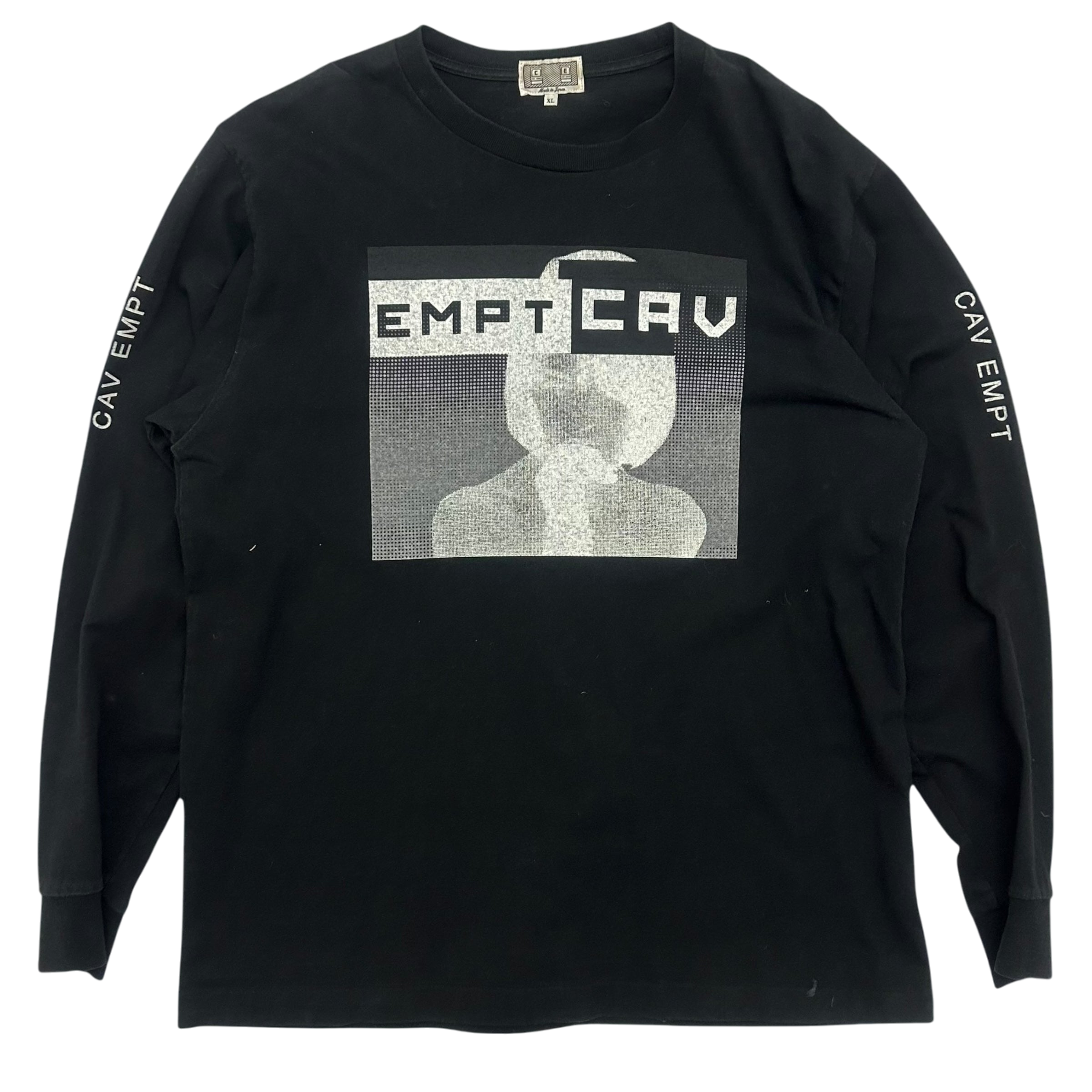 2015 Cav Empt ‘Empt Cav’ Long Sleeve Shirt Black (Size M)