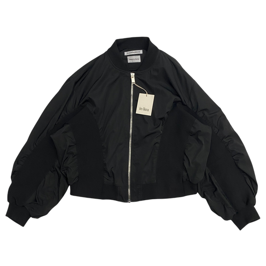 FFFPOSTALSERVICE MA-1 Ribbed Bomber Jacket Black (Size L)