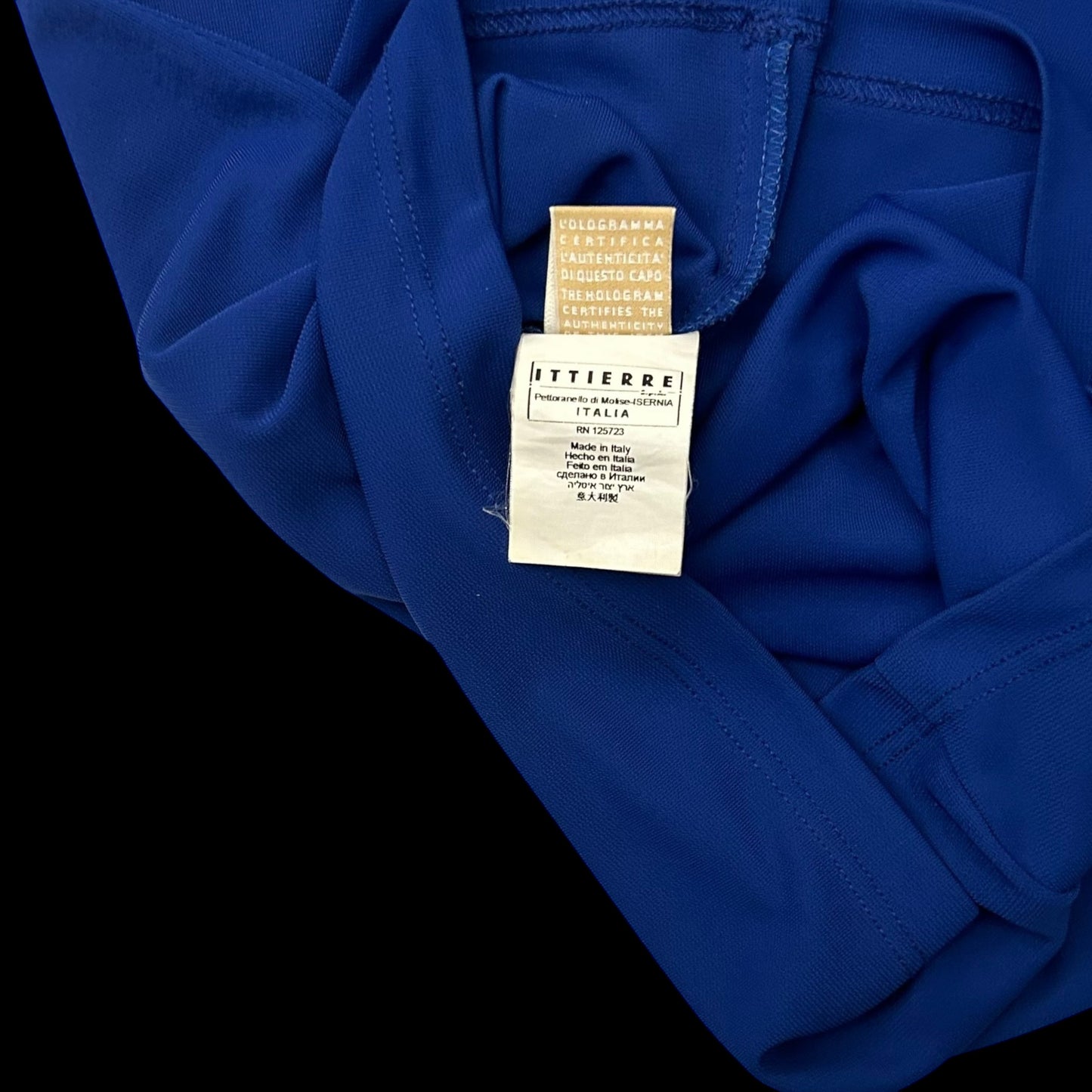 Vintage Galliano Long Sleeve Top Blue (Fits M-L Womens)