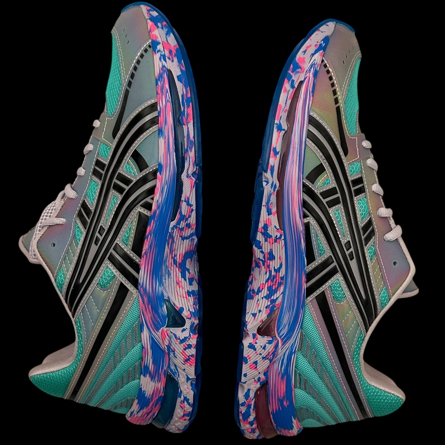 Asics X Luisaviaroma Gel-Kyrios Baltic Jewel / Black (US11.5/UK10.5)