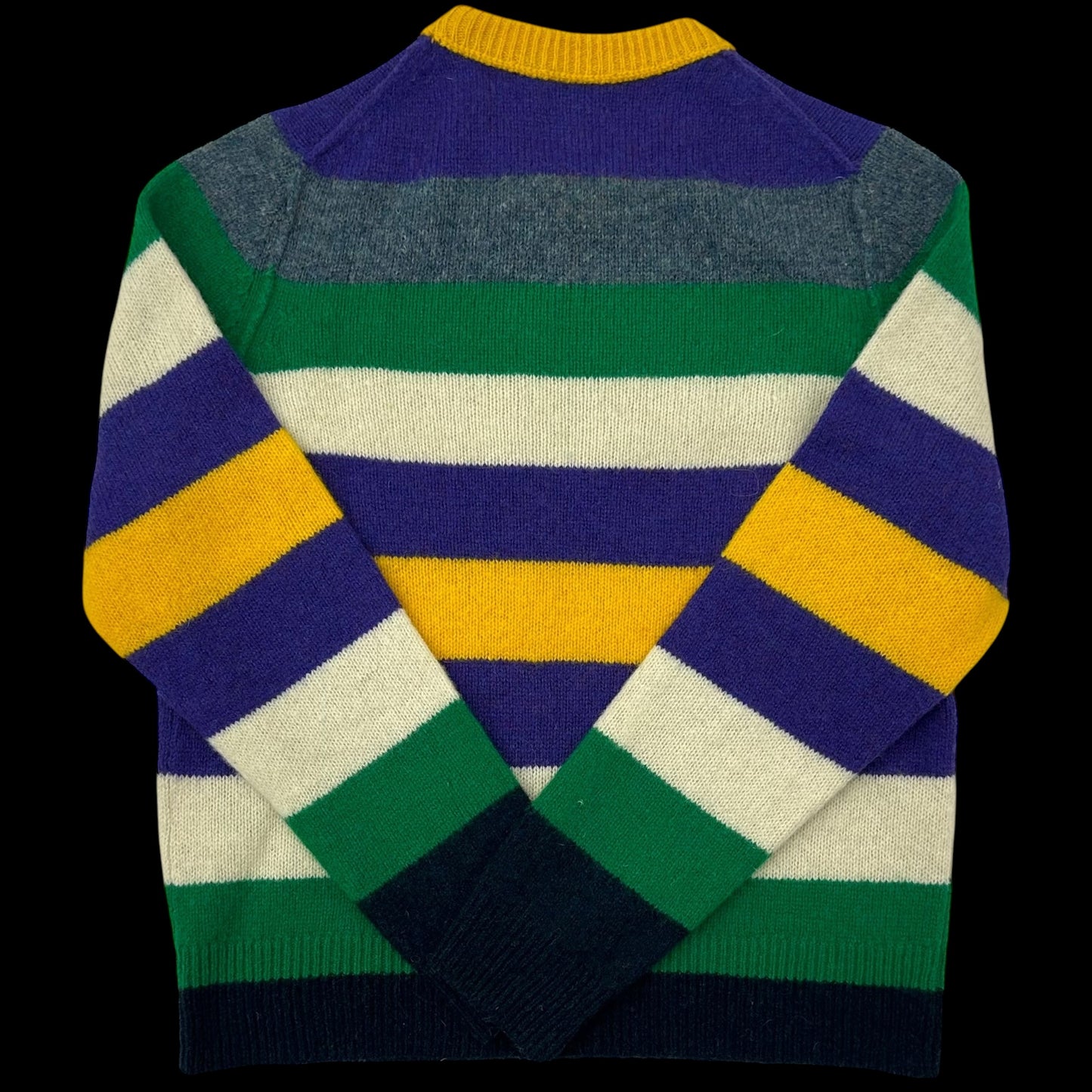 Acne Studios Kai Striped Wool Sweater (Fits M-L)