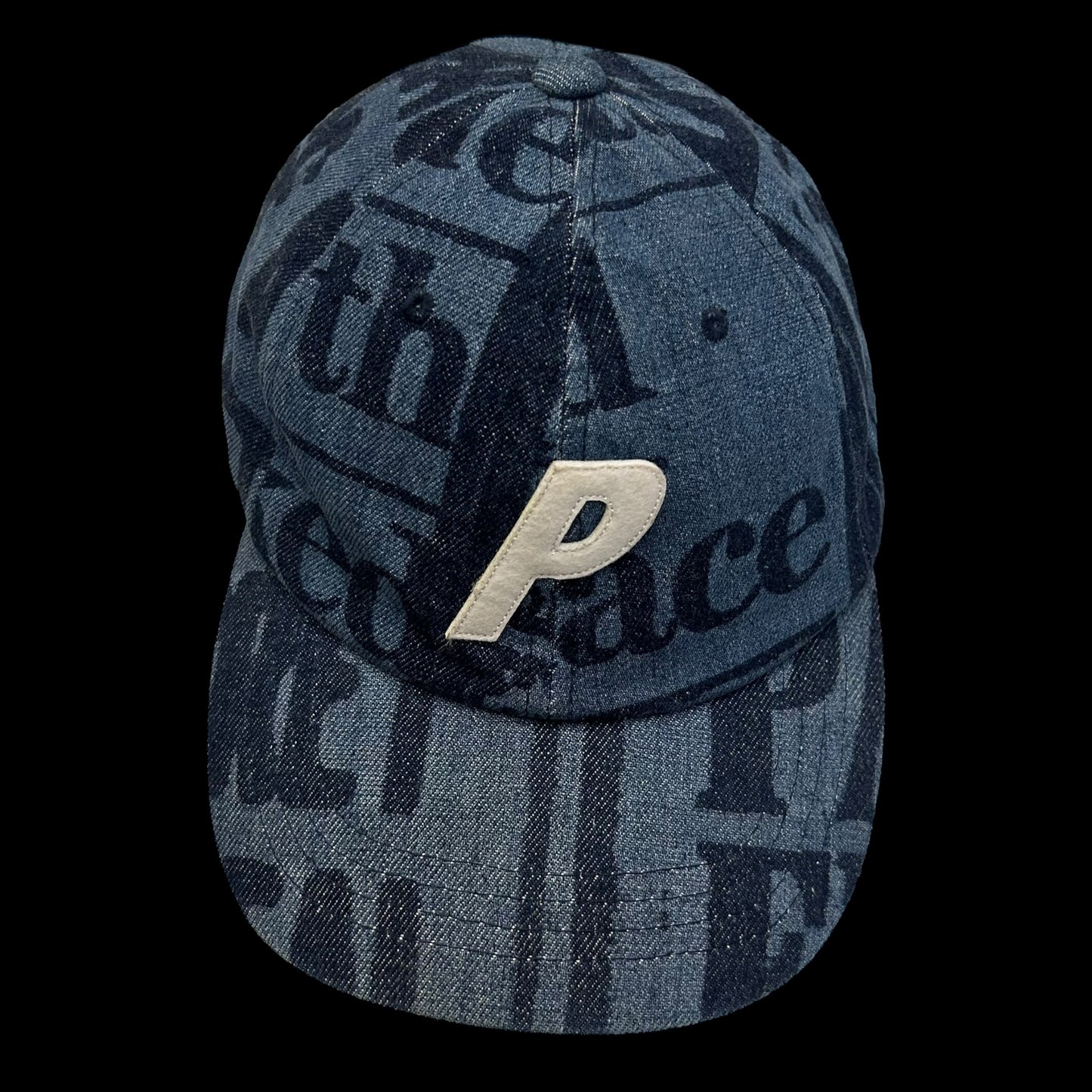 Palace Tabloid Denim P 6-Panel Cap