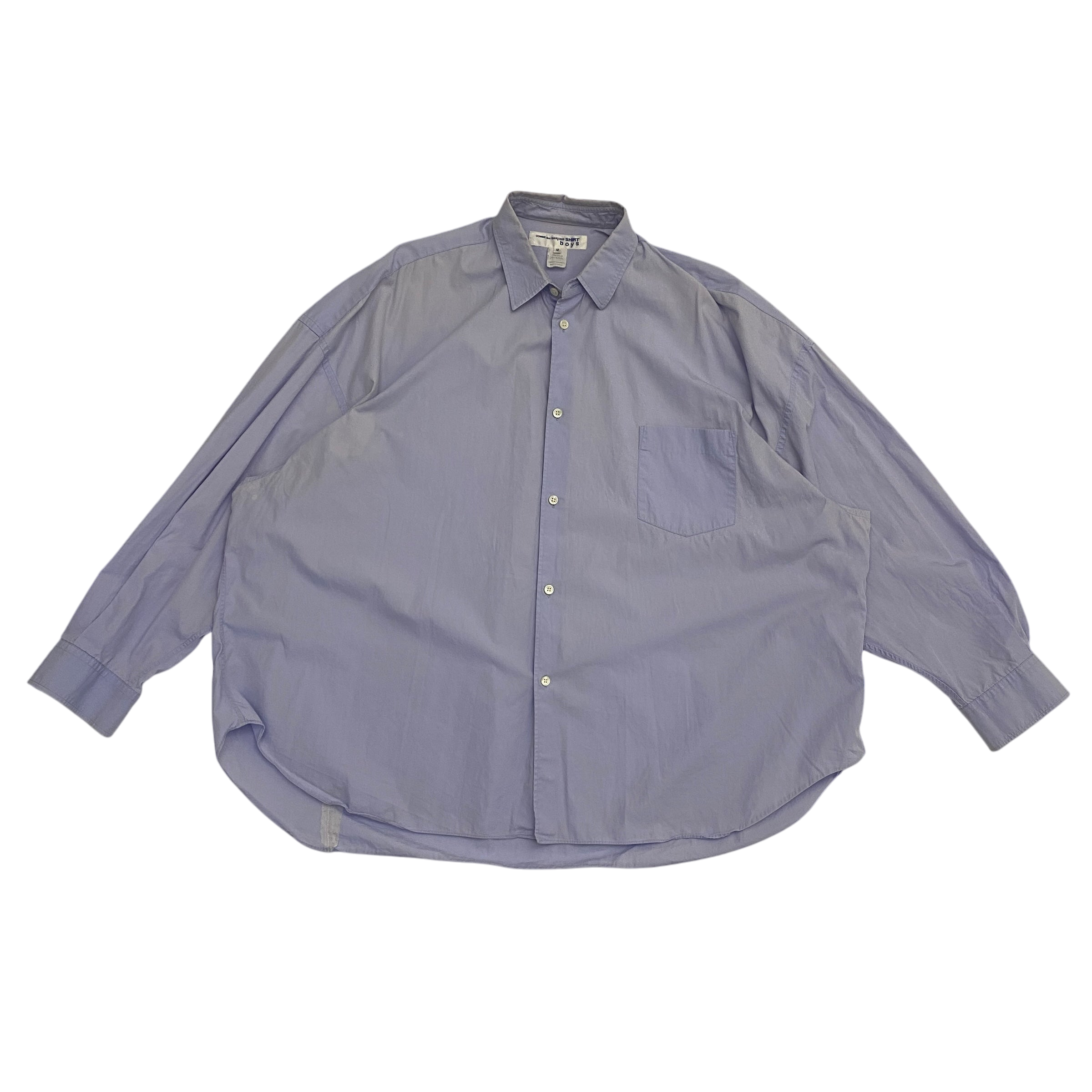 Comme des Garçons (CDG) Boys Shirt Blue (Fits L-XL)
