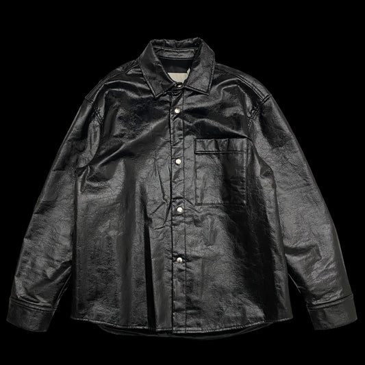 Song For The Mute Black Coated Jacket (Size L)