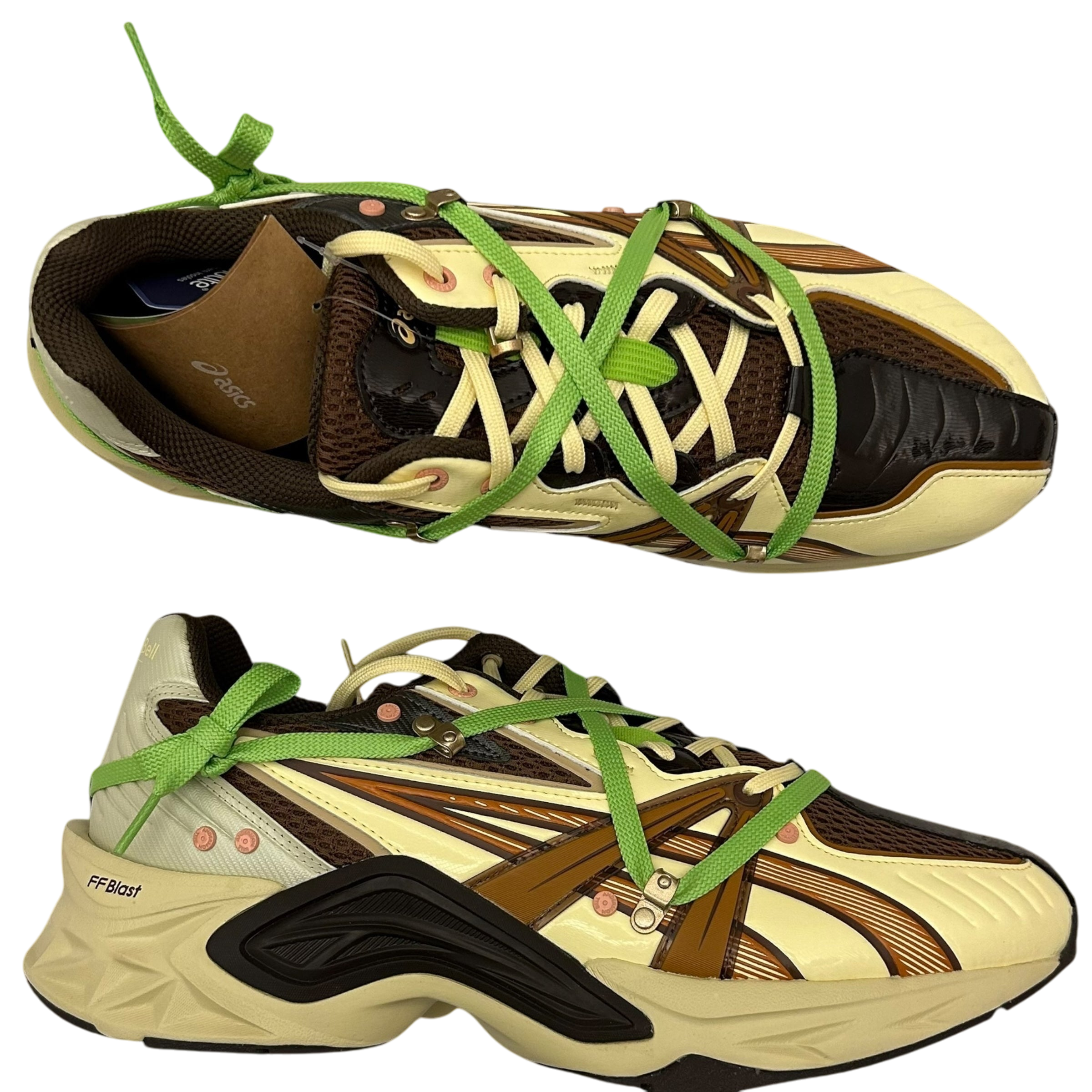 Asics x Andersson Bell Protoblast Butter / Chocolate Brown (US11/UK10)
