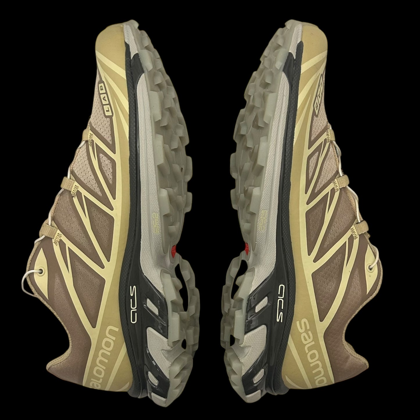 Salomon XT-6 Clear ‘Safari / Magnet / Vanilla Ice’ (US9/UK8.5)