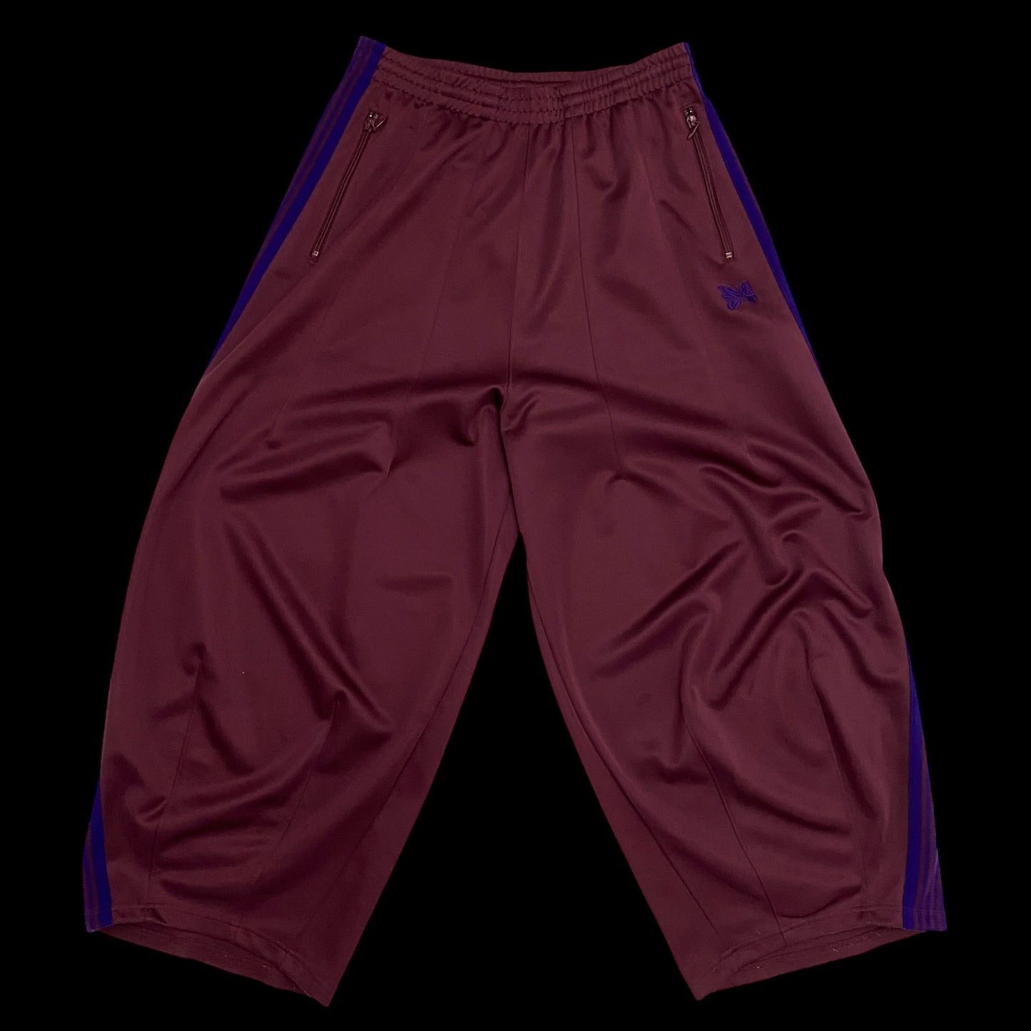 Needles H.D. Track Pants Burgundy (Fits M-L)