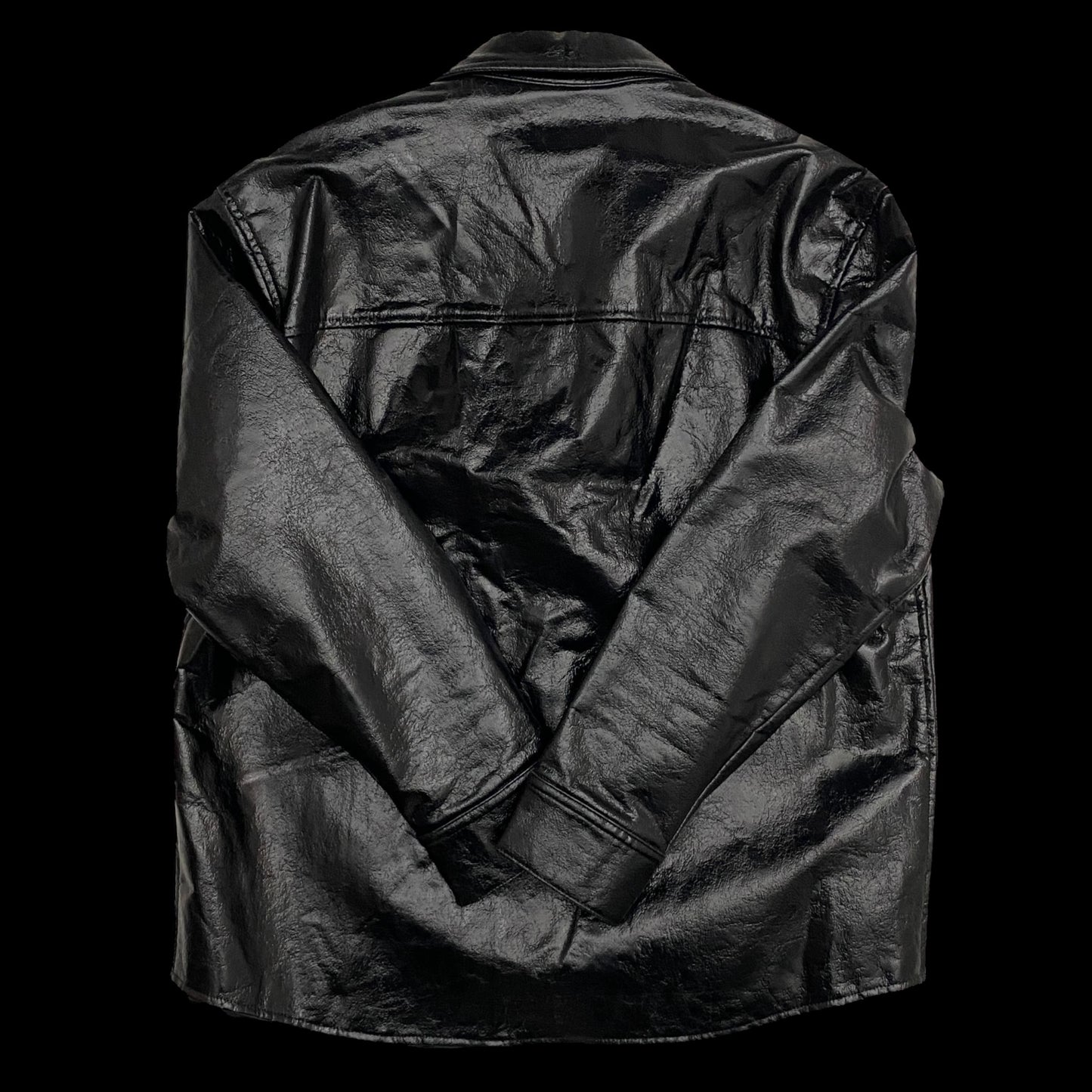 Song For The Mute Black Coated Jacket (Size L)