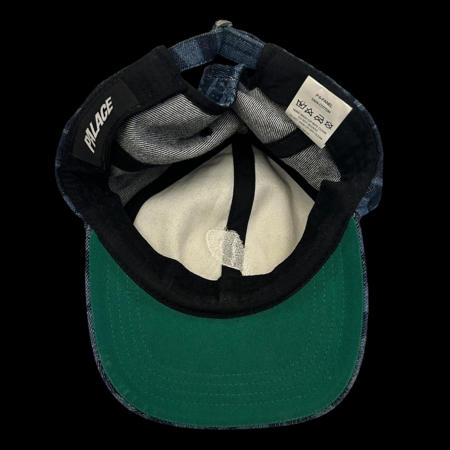 Palace Tabloid Denim P 6-Panel Cap