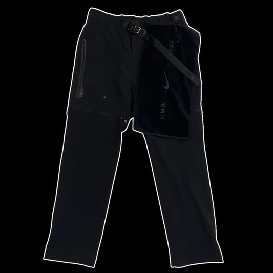 Nike x MMW 004 Black Edition Convertible 3-in-1 Techwear Pants Black (Size M)