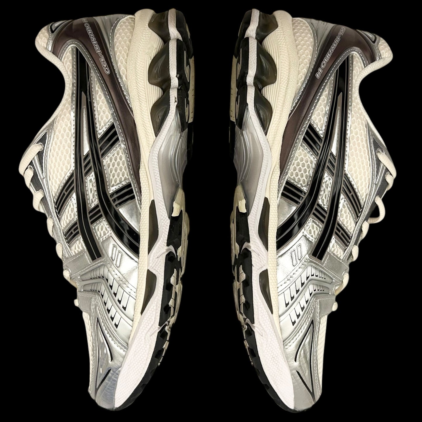 Asics Gel-Kayano 14 ‘Cream / Black / Metallic Plum’ (US10 / UK9)