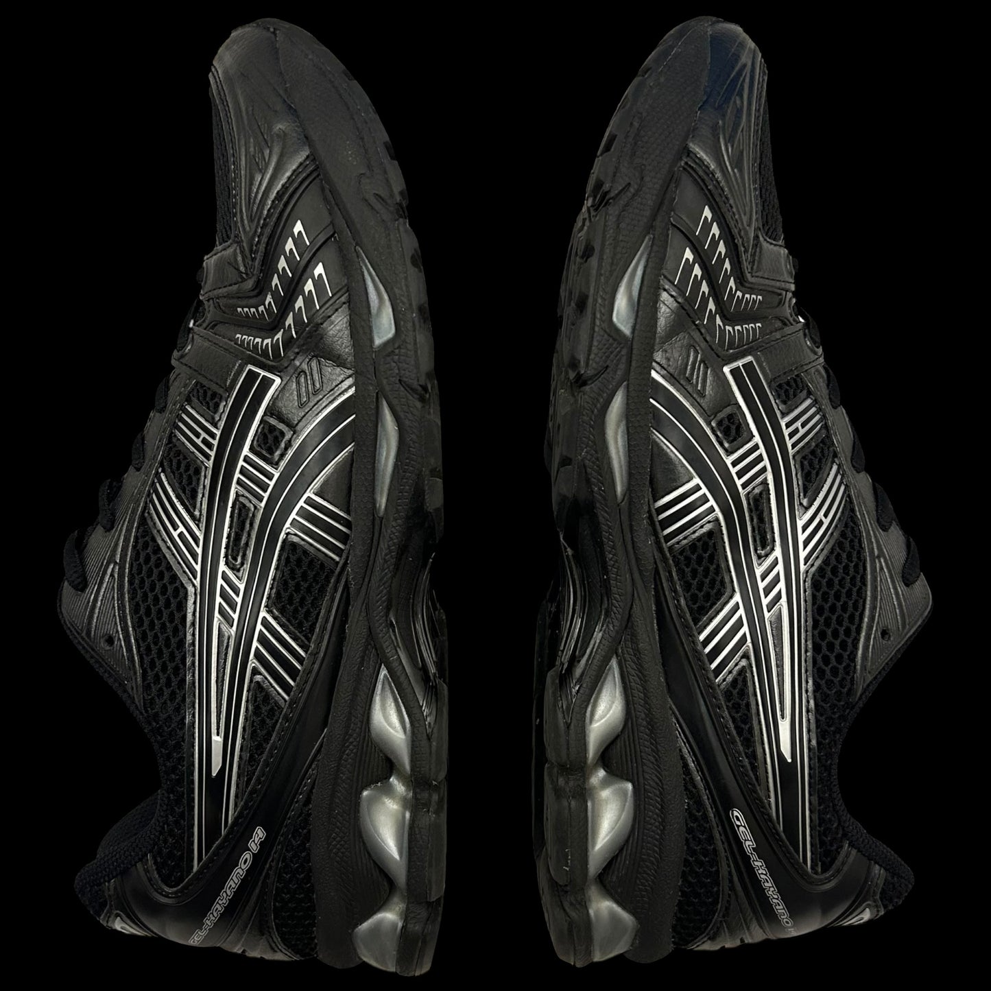 Asics Gel-Kayano 14 ‘Black / Pure Silver’ (US10 / UK9)