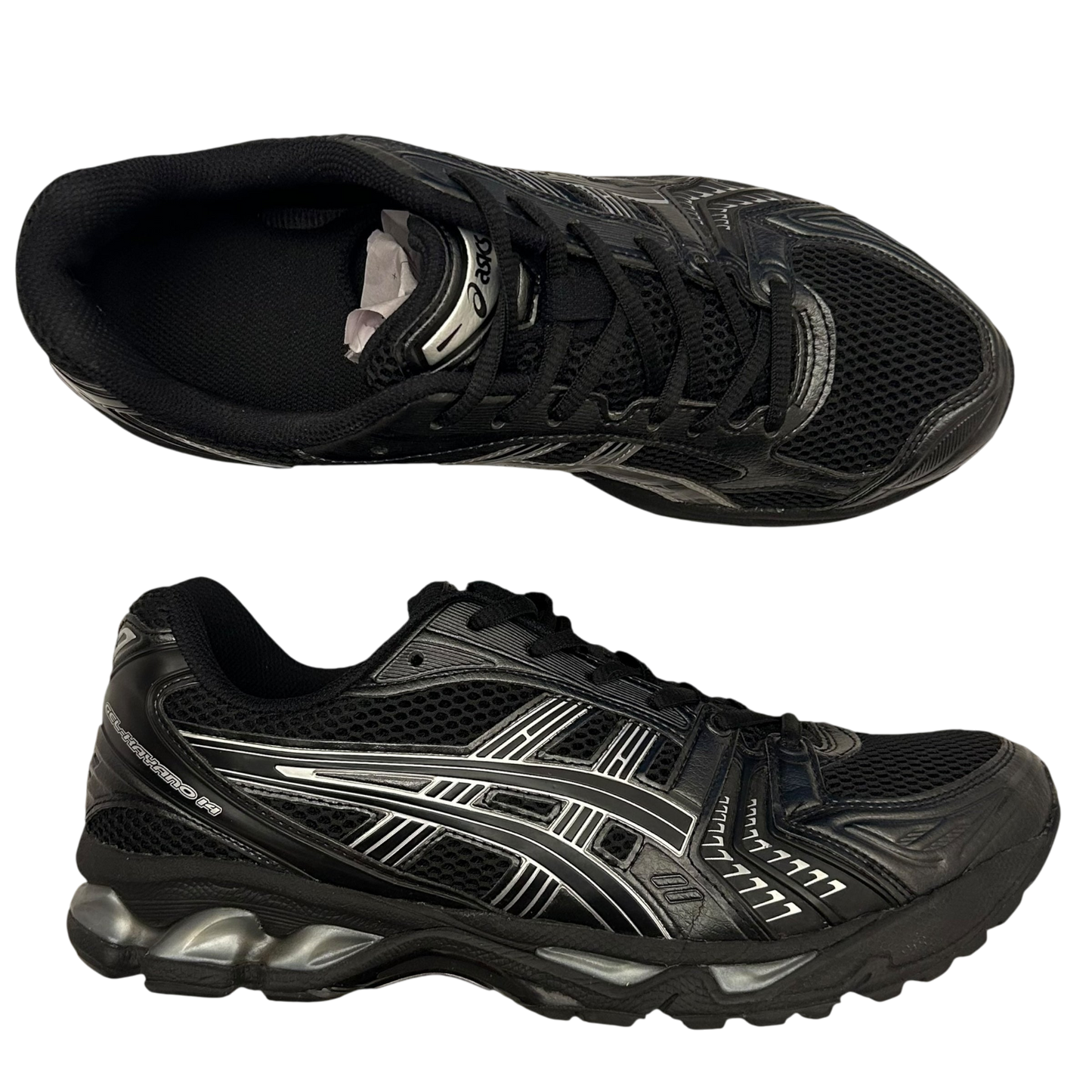 Asics Gel-Kayano 14 ‘Black / Pure Silver’ (US10 / UK9)