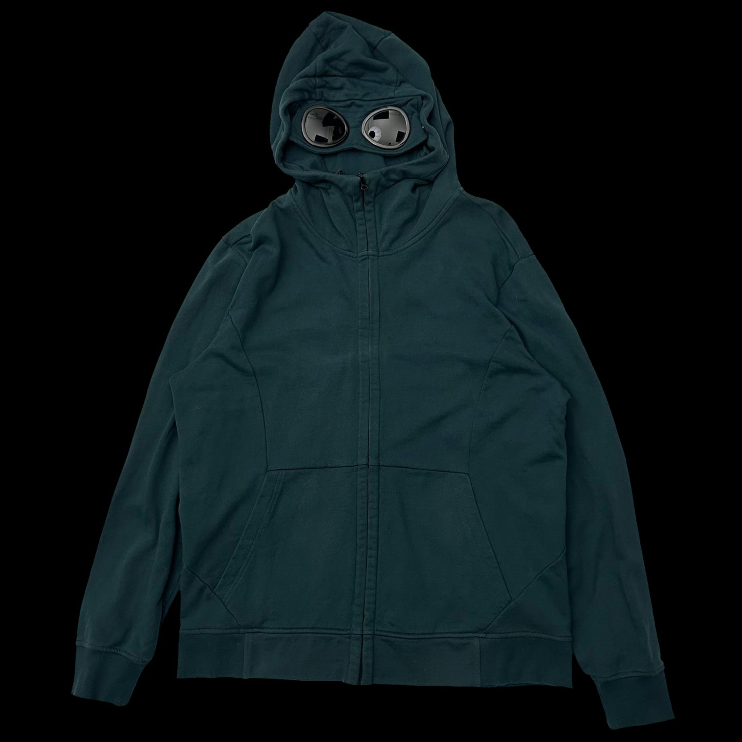 C.P. Company Goggle Hoodie Pine Green (Fits L-XL)