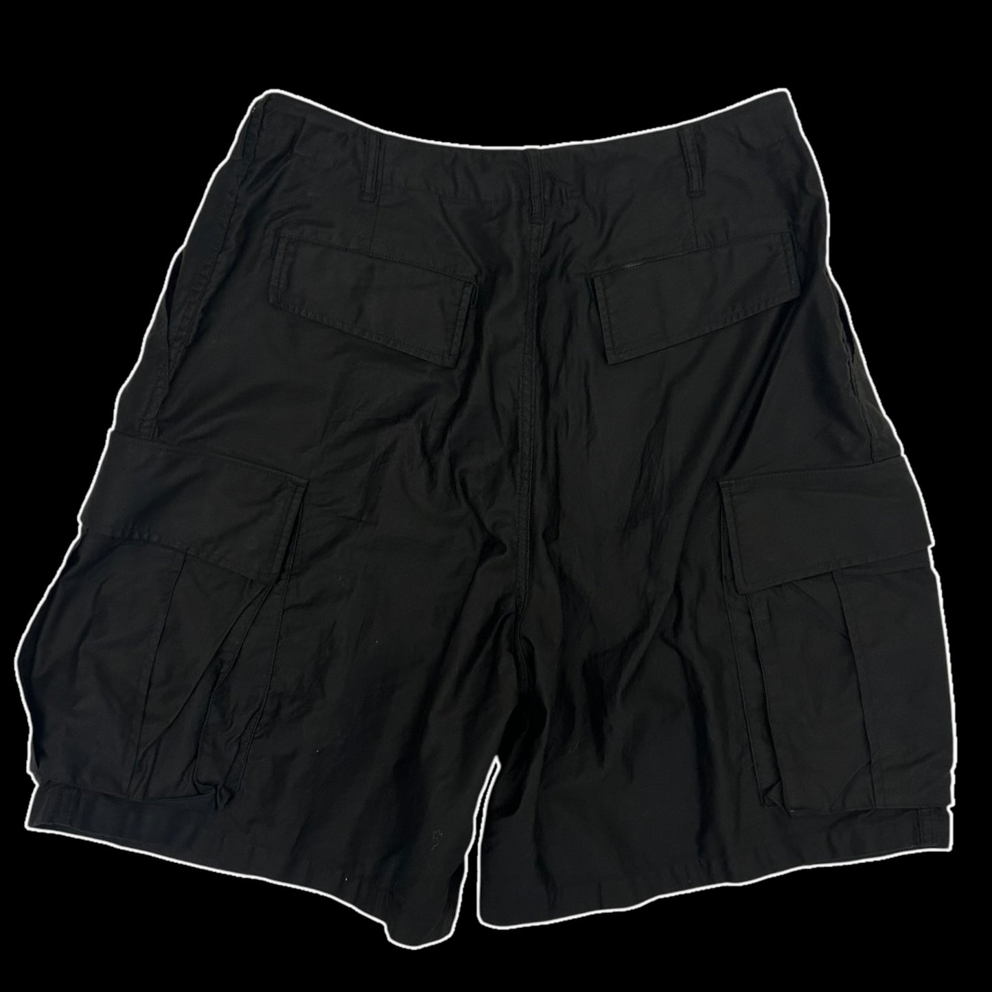 Needles x Studious H.D. BDU Shorts Black