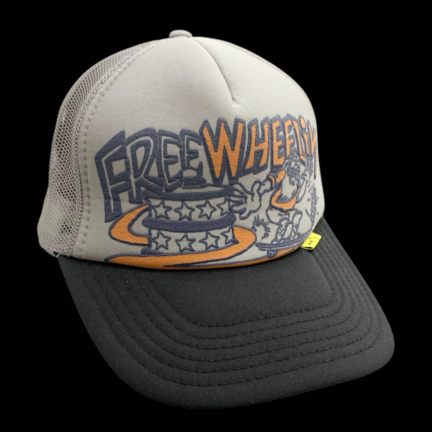 Kapital ‘Free Wheelin' Trucker Cap Grey/Black