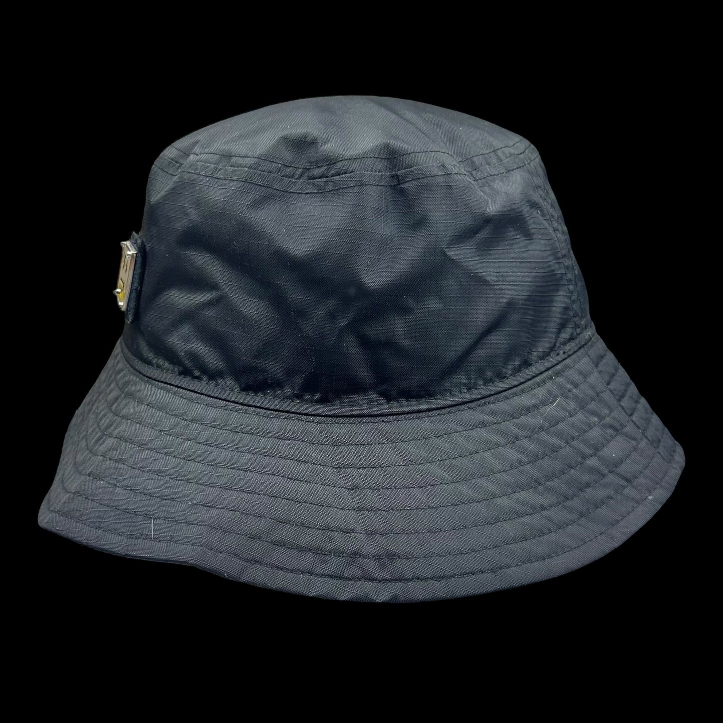 Acne Studios Logo-Appliquéd Ripstop Bucket Hat