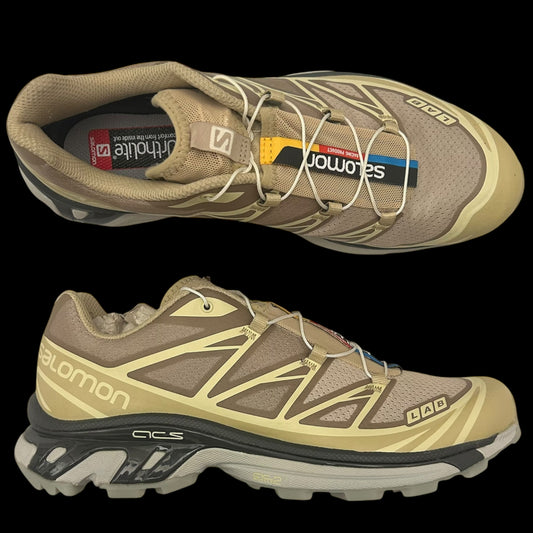 Salomon XT-6 Clear ‘Safari / Magnet / Vanilla Ice’ (US9/UK8.5)