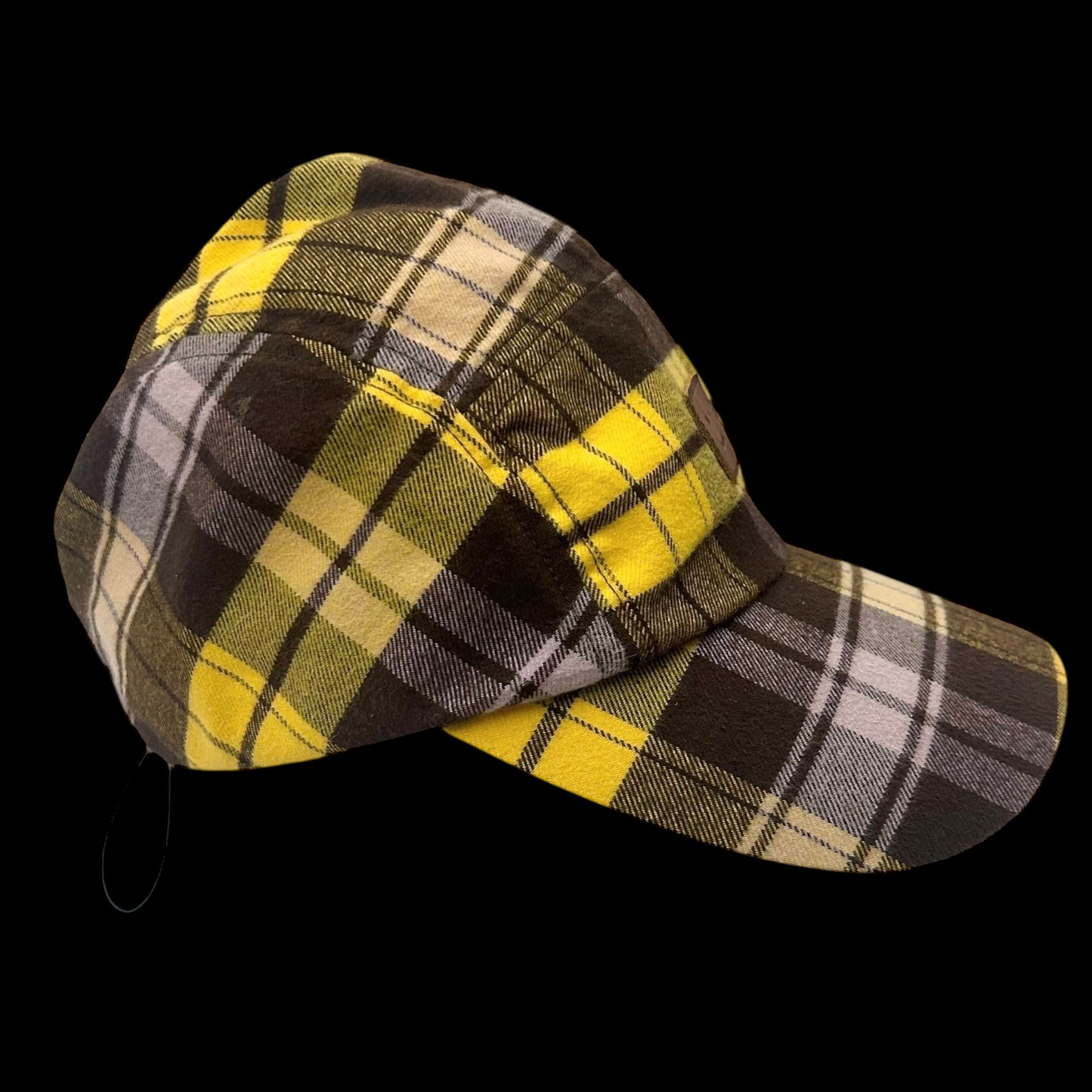 Acne Studios Crunn Check
Face Cap Yellow & Brown