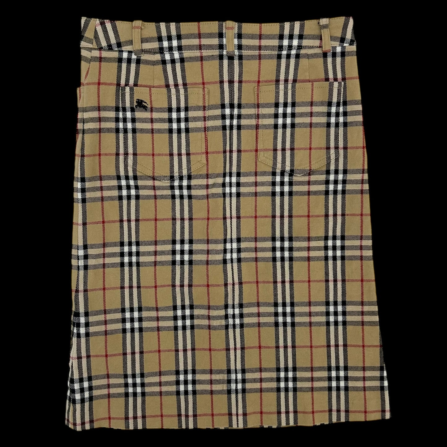 Burberry Vintage Nova Check Skirt (Size Fits 27")