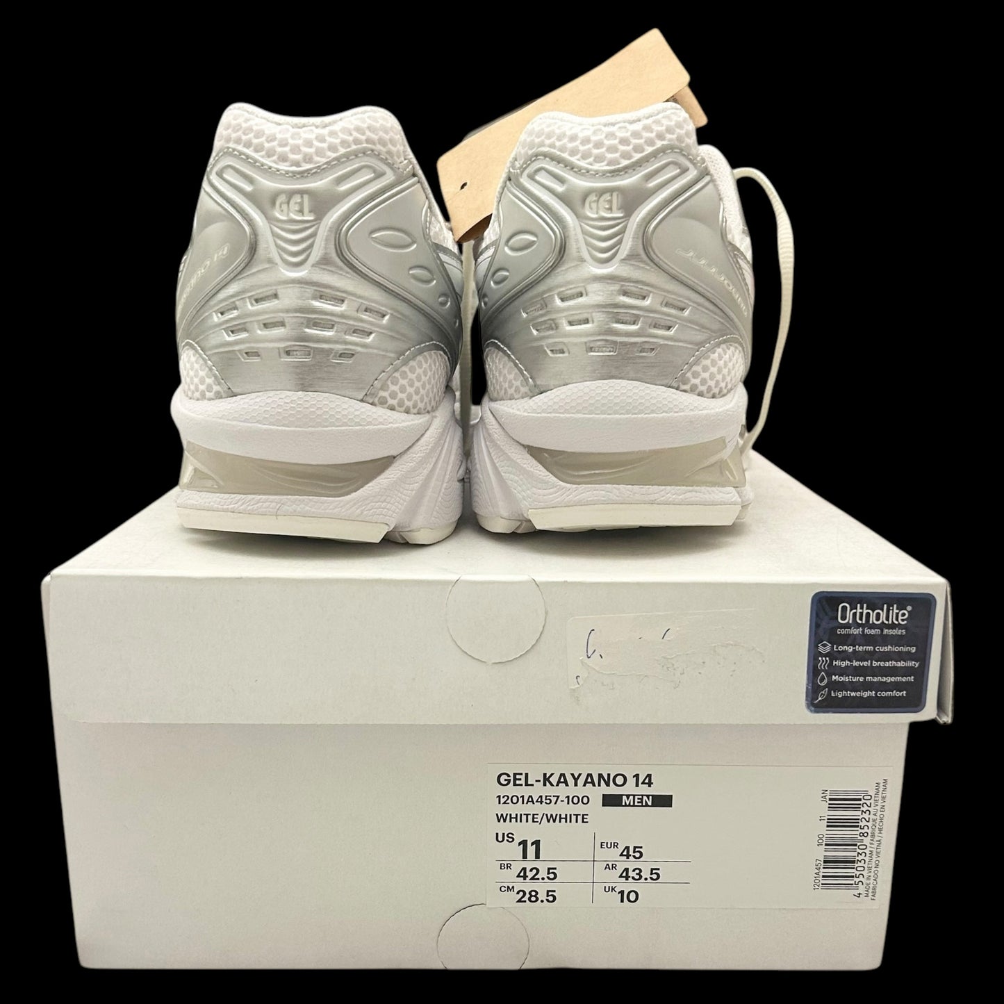 Asics x JJJJound Gel Kayano 14 ‘Silver / White’ (US11/UK10)