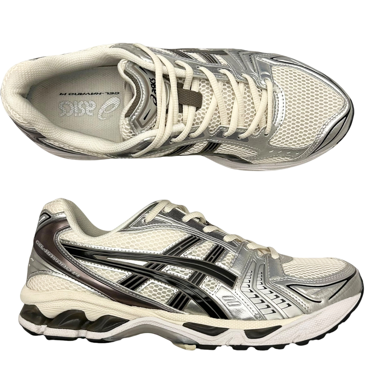 Asics Gel-Kayano 14 ‘Cream / Black / Metallic Plum’ (US10 / UK9)