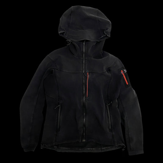 Arcteryx Gamma MX Hooded Jacket Black (Size M Womens)