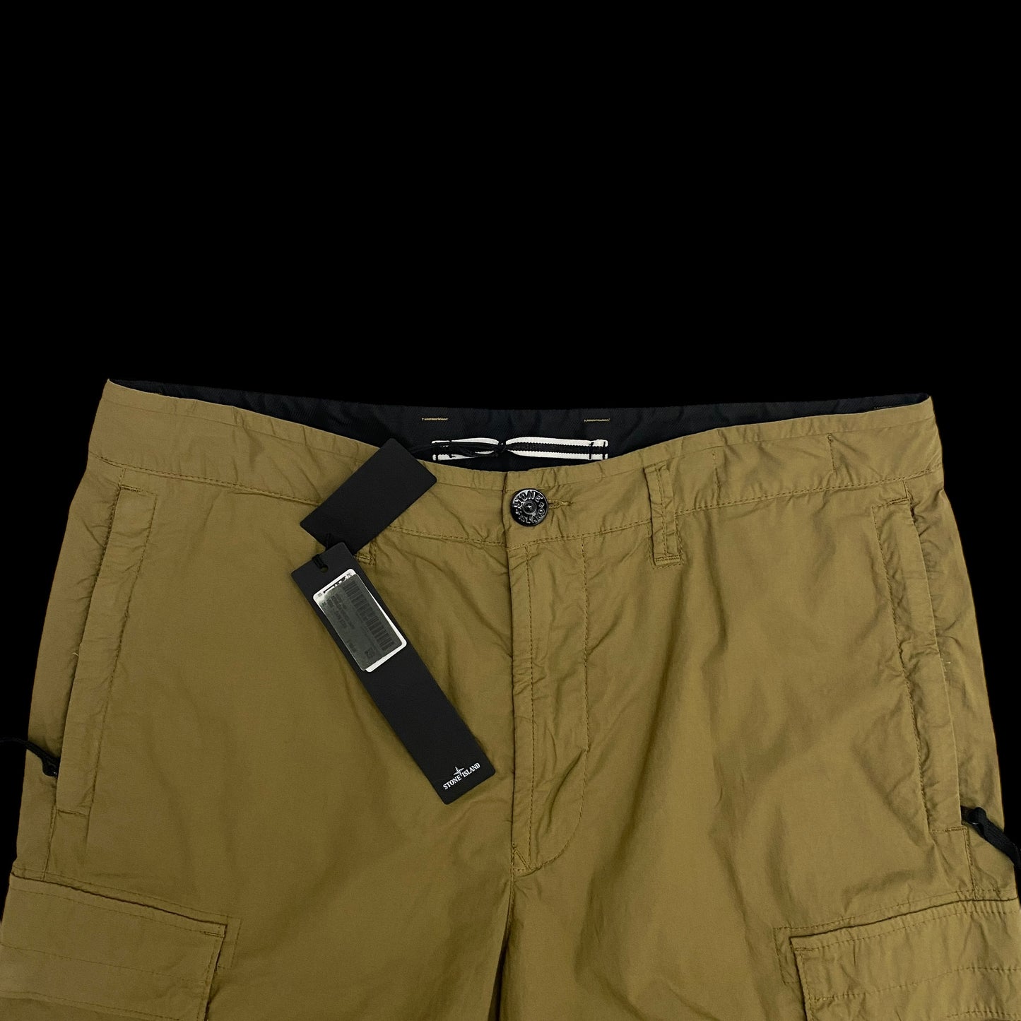 Stone Island Bermuda Shorts Dark Beige (Size 32”)