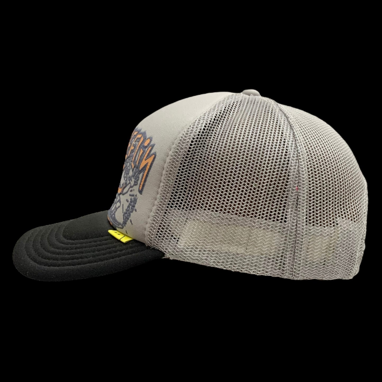 Kapital ‘Free Wheelin' Trucker Cap Grey/Black