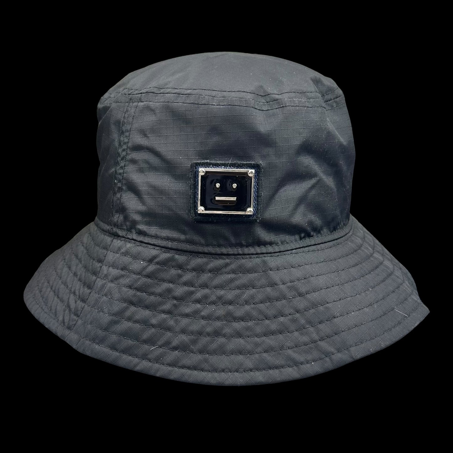 Acne Studios Logo-Appliquéd Ripstop Bucket Hat