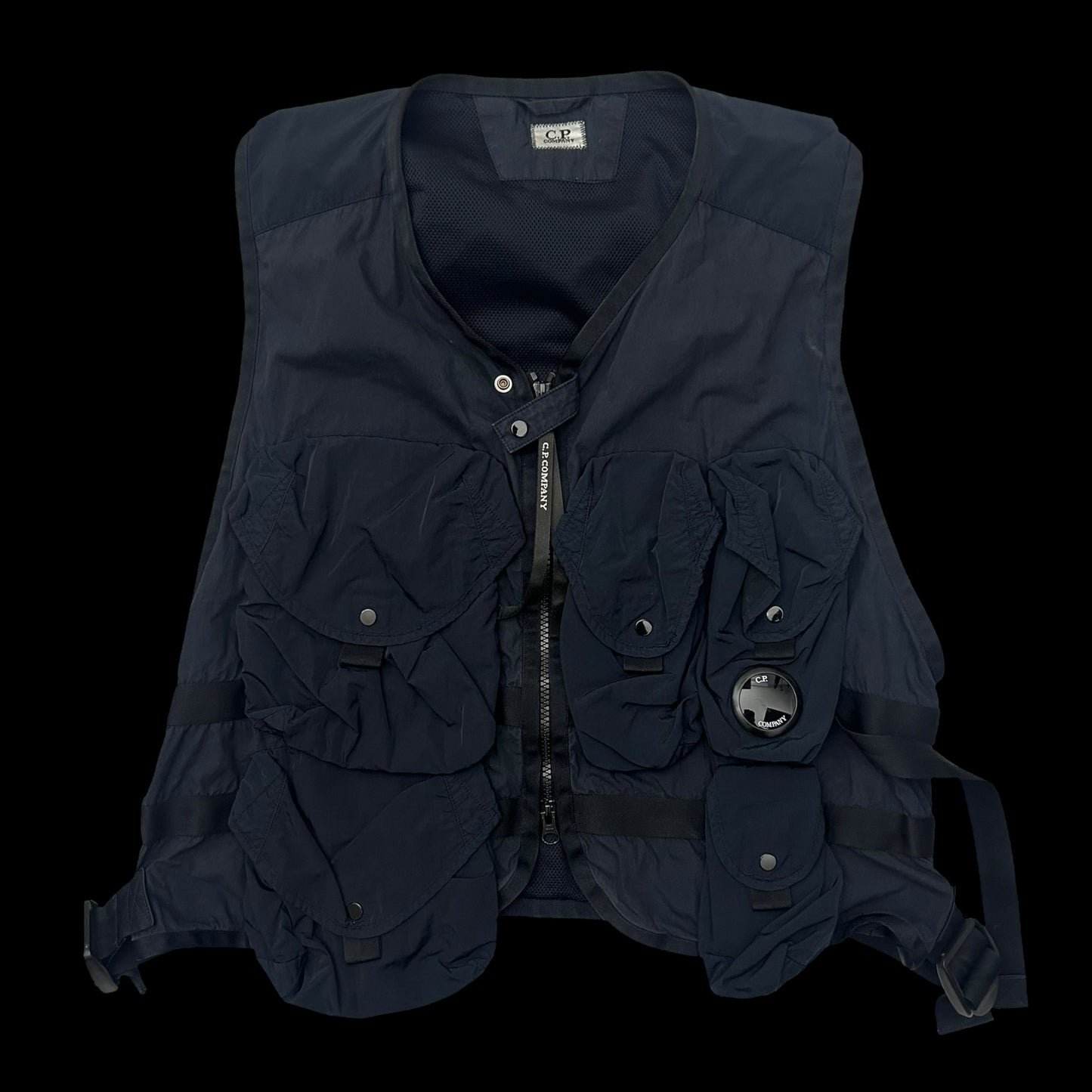 C.P. Company 50 Fili Utility Vest Navy (Fits L)