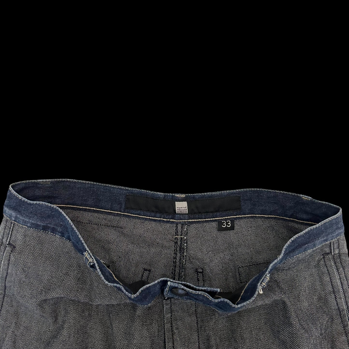 Marithe Francois Girbaud Vintage Selvedge Denim Panelled Jeans