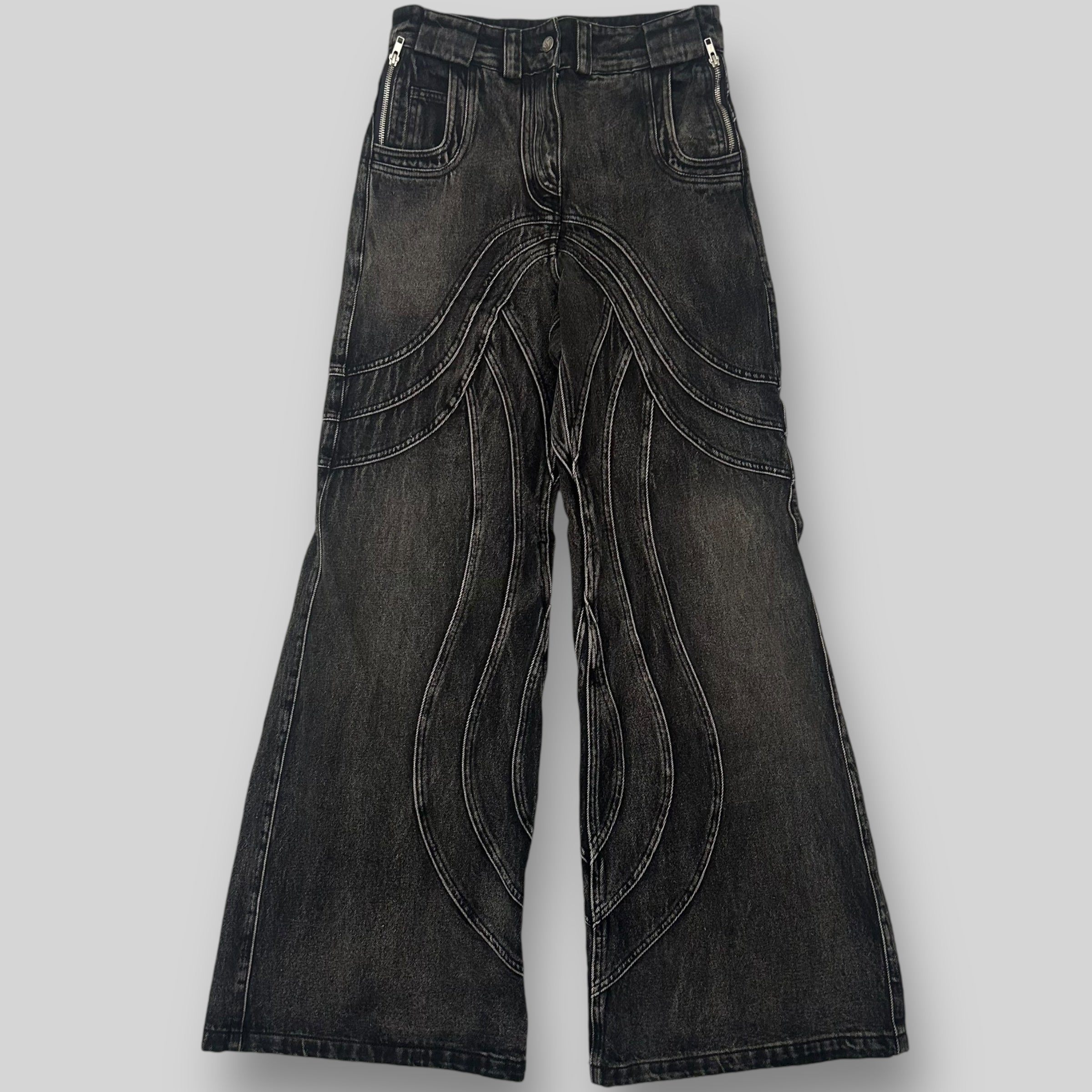 No/faith studios heavy 狭い wave denim size S