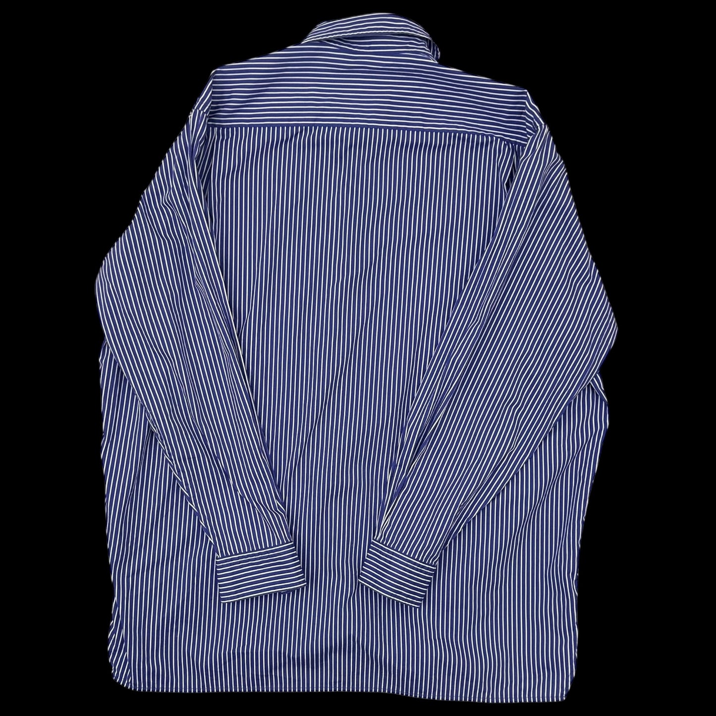 Acne Studios Spartan Stripe Button Down Shirt Blue (Size XXL)